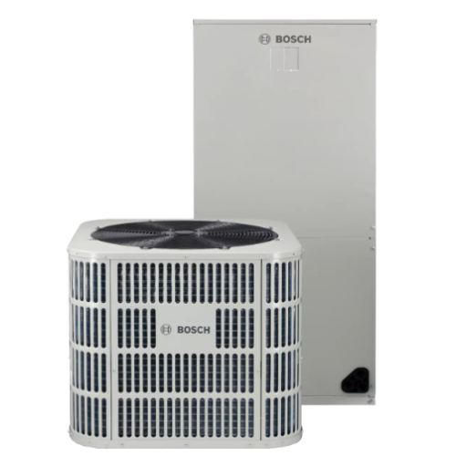 Bosch 4 5 Ton Heat Pump with Air Handler SEER2 18 EER2 11.70